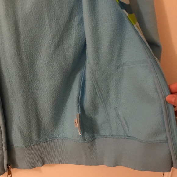 NIKE Kids Blue "Just Do It" Zip-up Hoodie Size M - Picture 6 of 8